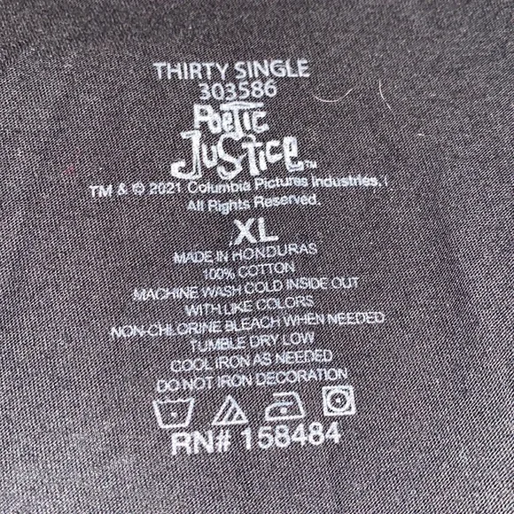 Poetic Justice Black Tank Top - Picture 6 of 12